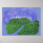 Hill & Stream Poster (Vorne)