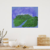 Hill & Stream Poster (Küche)