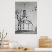 Hill Top Church Poster (Küche)