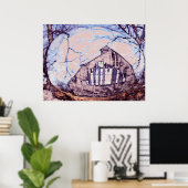 Hillards Barn Poster (Heimbüro)