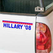 Hillary 08 autoaufkleber (Auf Lkw)