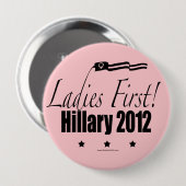 Hillary 2012 button (Vorne & Hinten)