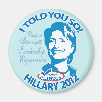 Hillary - 2012 magnet