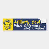 Hillary 2016/Benghazi Autoaufkleber (Vorne)