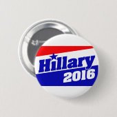Hillary 2016 button (Vorne & Hinten)