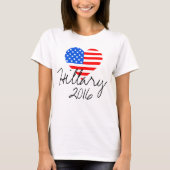 Hillary 2016: Der T - Shirt der amerikanischen (Vorderseite)