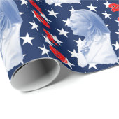 Hillary 2016 geschenkpapier (Rolleneckpunkt)