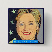 HILLARY 2016! ITIS ZEIT BUTTON (Vorderseite)