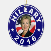 Hillary 2016 keramik ornament (Links)