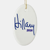 Hillary 2016 keramikornament (Rechts)