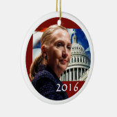 Hillary 2016 keramikornament (Rechts)