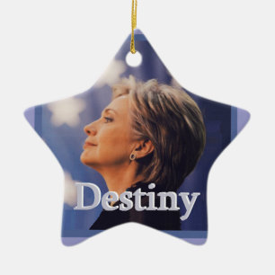 Hillary 2016 keramikornament