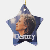 Hillary 2016 keramikornament (Links)