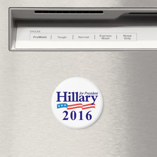 Hillary 2016 magnet (In Situ (Geschirrspüler))