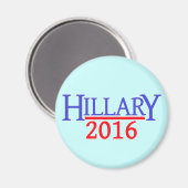 HILLARY 2016 MAGNET (Vorderseite/Rückseite)