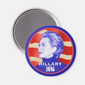 Hillary 2016 Magnet (Vorderseite/Rückseite)