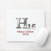 Hillary 2016 mousepad (Mit Mouse)