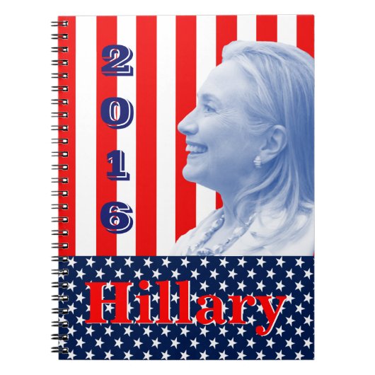 Hillary 2016 notizblock (Vorderseite)