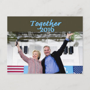 Hillary 2016 Postcard Postkarte