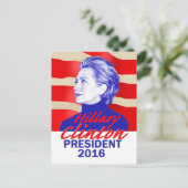 Hillary 2016 Postcard Postkarte (Stehend Vorderseite)