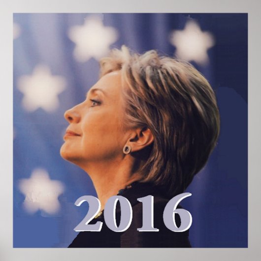 HILLARY 2016 POSTER (Vorne)