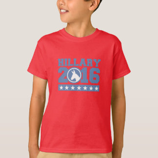 HILLARY 2016 ROUND DONKEY T-Shirt