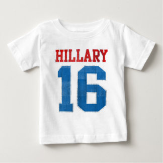 Hillary 2016, Schmutz-Retro Uni Baby T-shirt