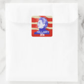 Hillary 2016 Sticker (Tasche)