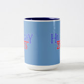 HILLARY 2016 ZWEIFARBIGE TASSE (Mittel)