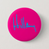 "Hillary" 2,25 Zoll Button (Vorderseite)