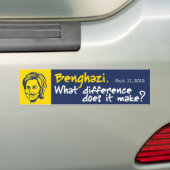 Hillary/Banghazi 1 Autoaufkleber (Auf Auto)