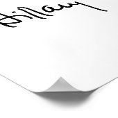 Hillary - Behandle mich in - Poster (Ecke)