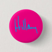 "Hillary" Button (Vorderseite)