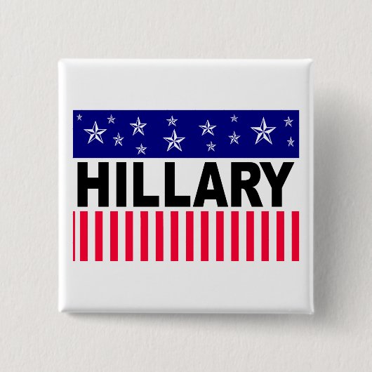 Hillary Button (Vorderseite)