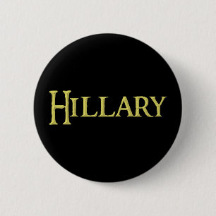 Hillary, Button zum Verkauf !