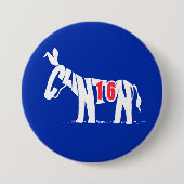 Hillary Clinton '16 Button (Vorderseite)