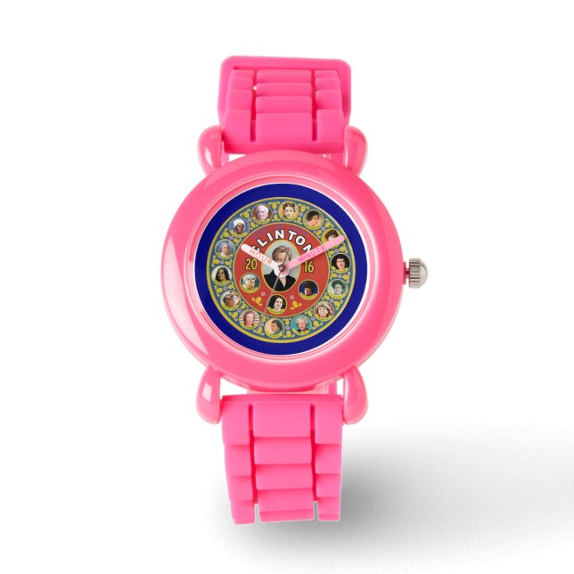 Hillary Clinton 2016 Armbanduhr (Vorderseite)