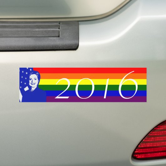 Hillary Clinton 2016 Autoaufkleber (Auf Auto)