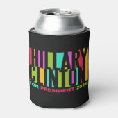 Hillary Clinton 2016 benutzerdefinierte Monogramm  Dosenkühler (Kanne Vorderseite)