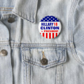 HILLARY CLINTON 2016 BUTTON (Beispiel)