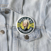 Hillary Clinton 2016 Button (Beispiel)
