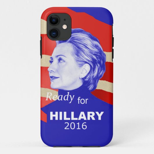 Hillary Clinton 2016 Case-Mate iPhone Hülle (Rückseite)