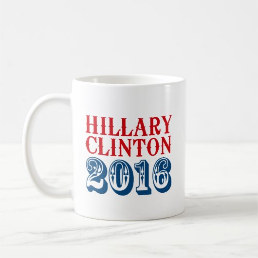 HILLARY CLINTON 2016 CLASSIC.png Kaffeetasse (Links)