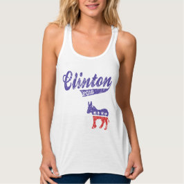 Hillary Clinton 2016 Demokraten sportlich Tank Top