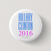 HILLARY CLINTON 2016 durch HillaryClinton4u Button (Vorderseite)