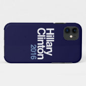 HILLARY CLINTON 2016 EINFACH Case-Mate iPhone HÜLLE (Rückseite (Horizontal))