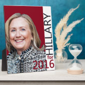 Hillary Clinton 2016 Fotoplatte (Seite)