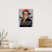 Hillary Clinton 2016 Funny President Election Poster (Küche)