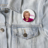 Hillary Clinton 2016 für Präsidenten - Button (Beispiel)
