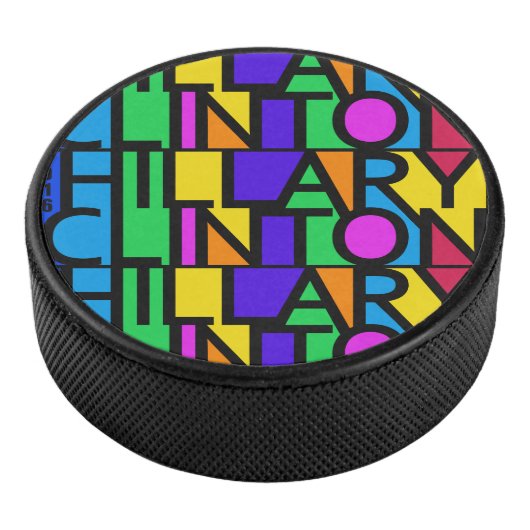 Hillary Clinton 2016 Hockeypuck Eishockey Puck (3/4)